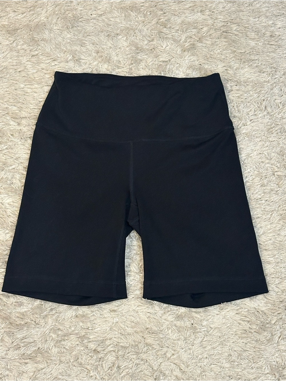 Yogalicious Lux Black High-Rise Bike Shorts - Small